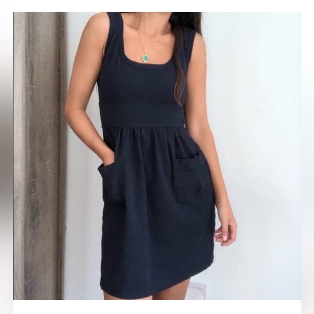 Diane von Furstenberg Cezanne Jersey Knit Dress in Navy - Size 6